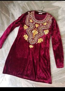Velvet Kurta