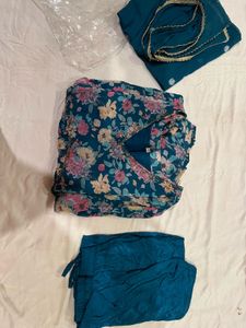 Brand New Anarkali Suit (no Dupatta & pants)