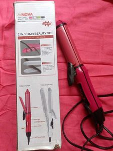 New Nova 2-in-1 Hair Straightener &amp; Curler