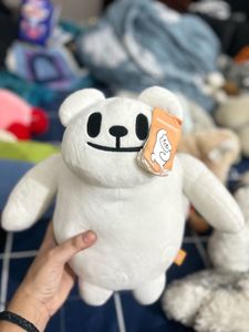 Cute White Teddy Bear Plush Toy