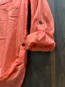 VERO MODA Coral Soft Cotton Tunic Top