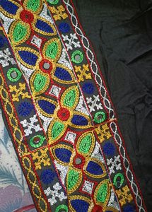 Black Work Short Kurta