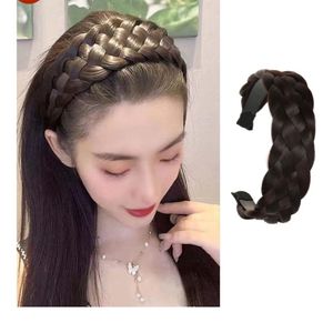 Braided Headband for Women (natural brown)