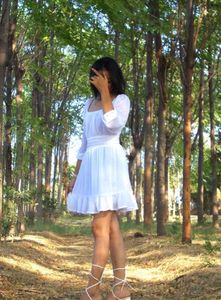 White Mini Dress