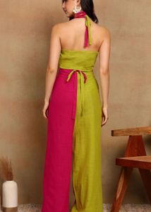 Two-Tone Wrap Co-ord Set