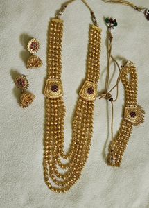 Beautiful Traditional 5 Layer Jwellery SET
