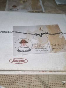 ECG Heartbeat Pendant Necklace