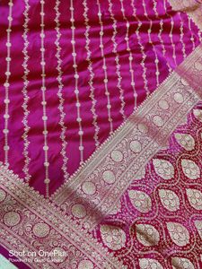 Banarsi Katan Saree Strip Aada