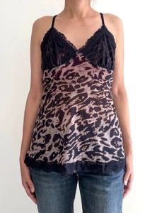 Leopard Print Camisole Top