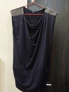 Embellished Shoulder Top