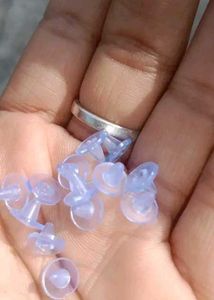 Clear Earring Backs & Posts