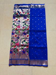 Trending muniya paithani saree
