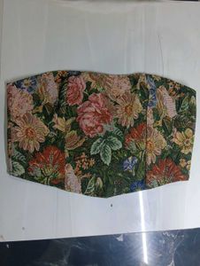 Floral Corset Top with Back trouser