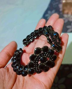 Black Stone Bracelet For Women