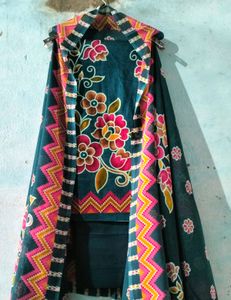 Unstitched Navy blue colour suit