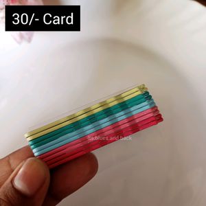 📈 Bobby pin Mini cards