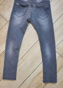 High quality jeans grey color in affordable price
