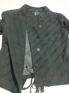 Black Quilted Jacket Small