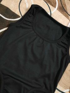 Sleek Black Bodysuit