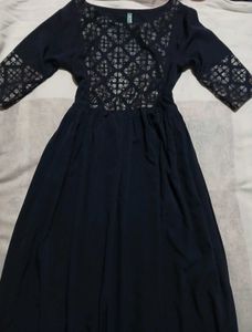 Navy Blue maxi dress