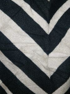 Striped Dolman Sleeve Tunic Top