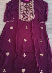 Parisha Kurta with Embroidery