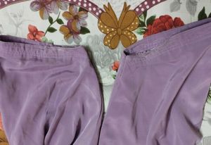 Lavender Embroidered Set