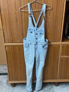 Light Wash Denim Overalls