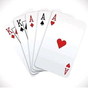 Opel Gold Playing Cards