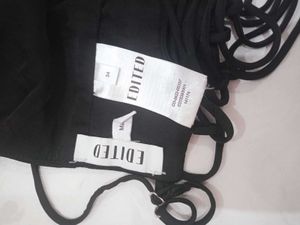 Stylish Backless Black Crop Top