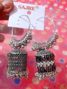 Ring Com Jhumka Earing