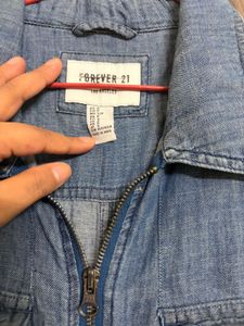 FOREVER 21 Denim Romper