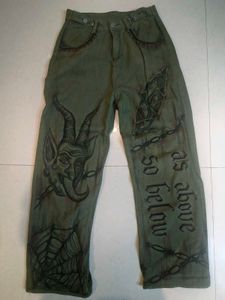 Custom Edgy Baggy Jeans