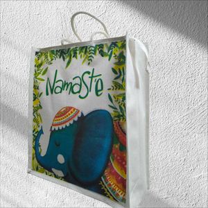 Combo Of Aesthetic Canvas Tote/Shopping Bags