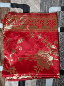 Red Golden Designer Dupatta