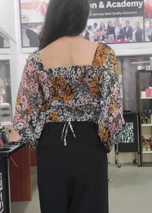 Floral Crop Top