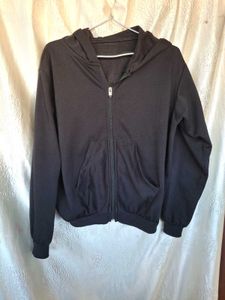 crop Zip-Up Hoodie
