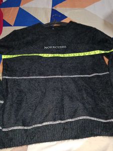 women krew neck drop shoulder sweater