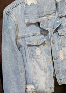 Distressed Denim Jacket