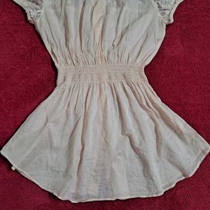 Y2k Vintage Sheer Lace Button-Up Top