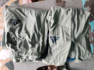 Adidas Zip-Up Track suit (Pista colour)