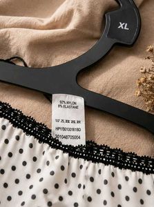White &amp; Black Polka Dot underwear XL &amp;  L