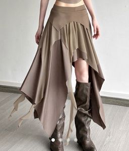 Asymmetrical Layered Skirt