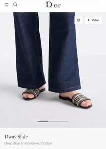 Dior Dway Slide Sandals