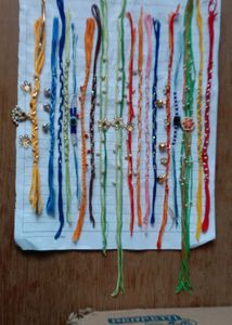 Handmade Thread UN 🧵 rakhi 18 piece