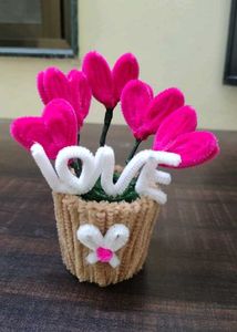 Cute "LOVE" Flower Pot Display