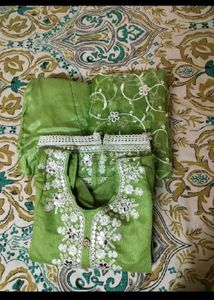 Beautiful Green Lehenga Choli Set
