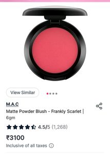 Combo Mac Original With Tag Blush And Primer Pink