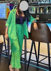 🍃Vibrant Green Co-ord Set