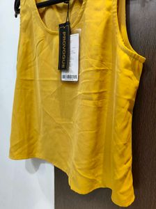 New Provogue Sleeveless Yellow Top